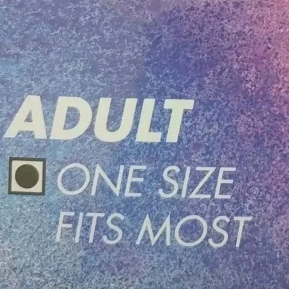 Spirit Halloween 2 Mask Cape Kits Cosplay Costume Party Black & Silver Adult New - Picture 7 of 13